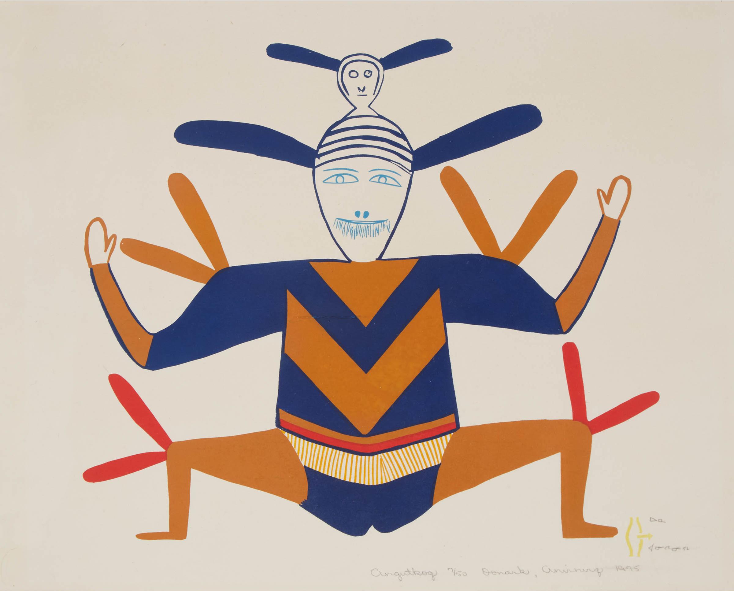 Jessie Oonark (1906-1985) - Angutkoq, 1975
