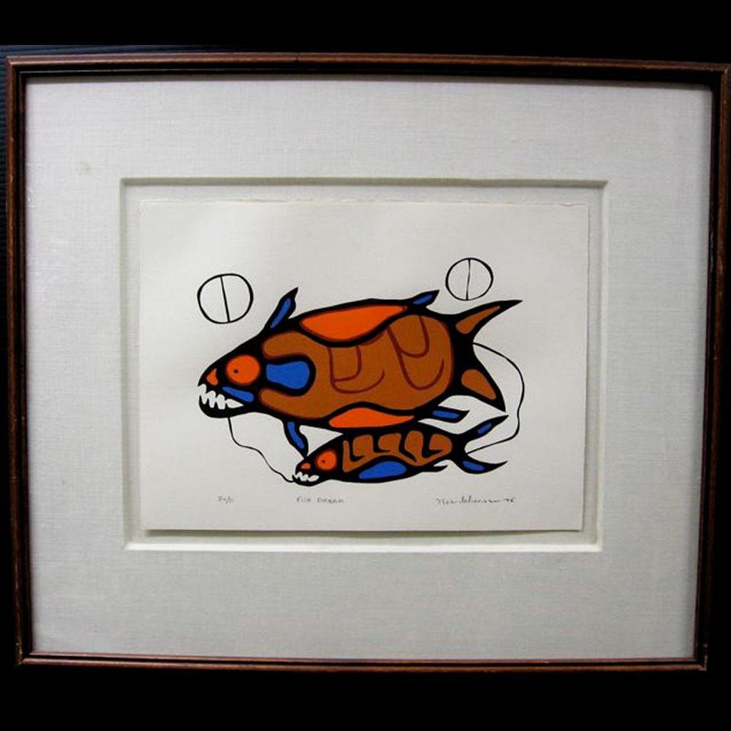 Norval H. Morrisseau (1931-2007) - Fish Dream