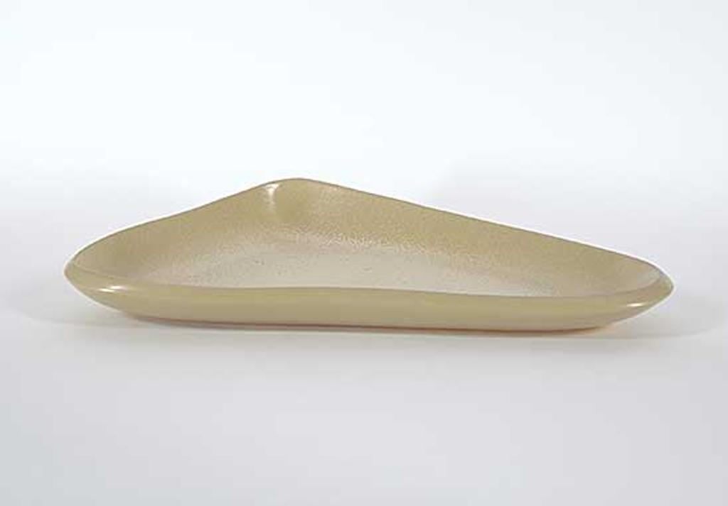 Luke Orton Lindoe (1913-1998) - Untitled - Beige Platter