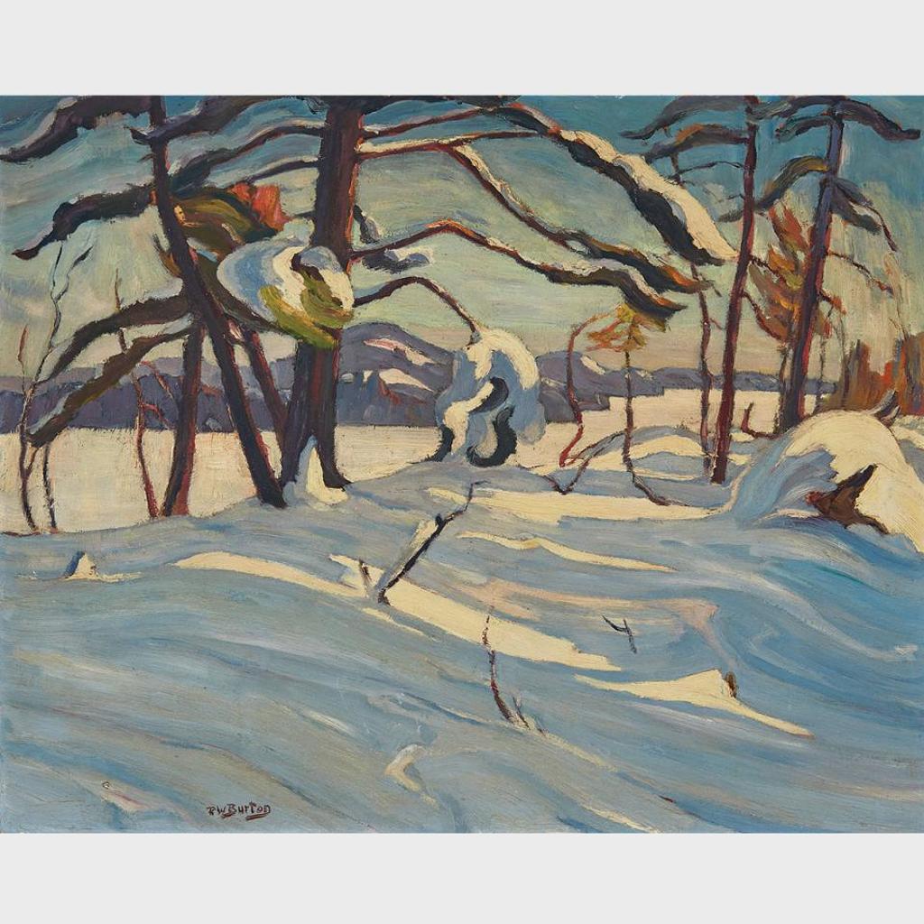 Ralph Wallace Burton (1905-1983) - Snow On The Pines