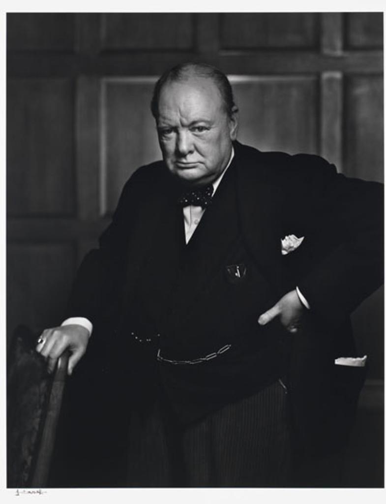 Yousuf Karsh (1908-2002) - Winston Churchill