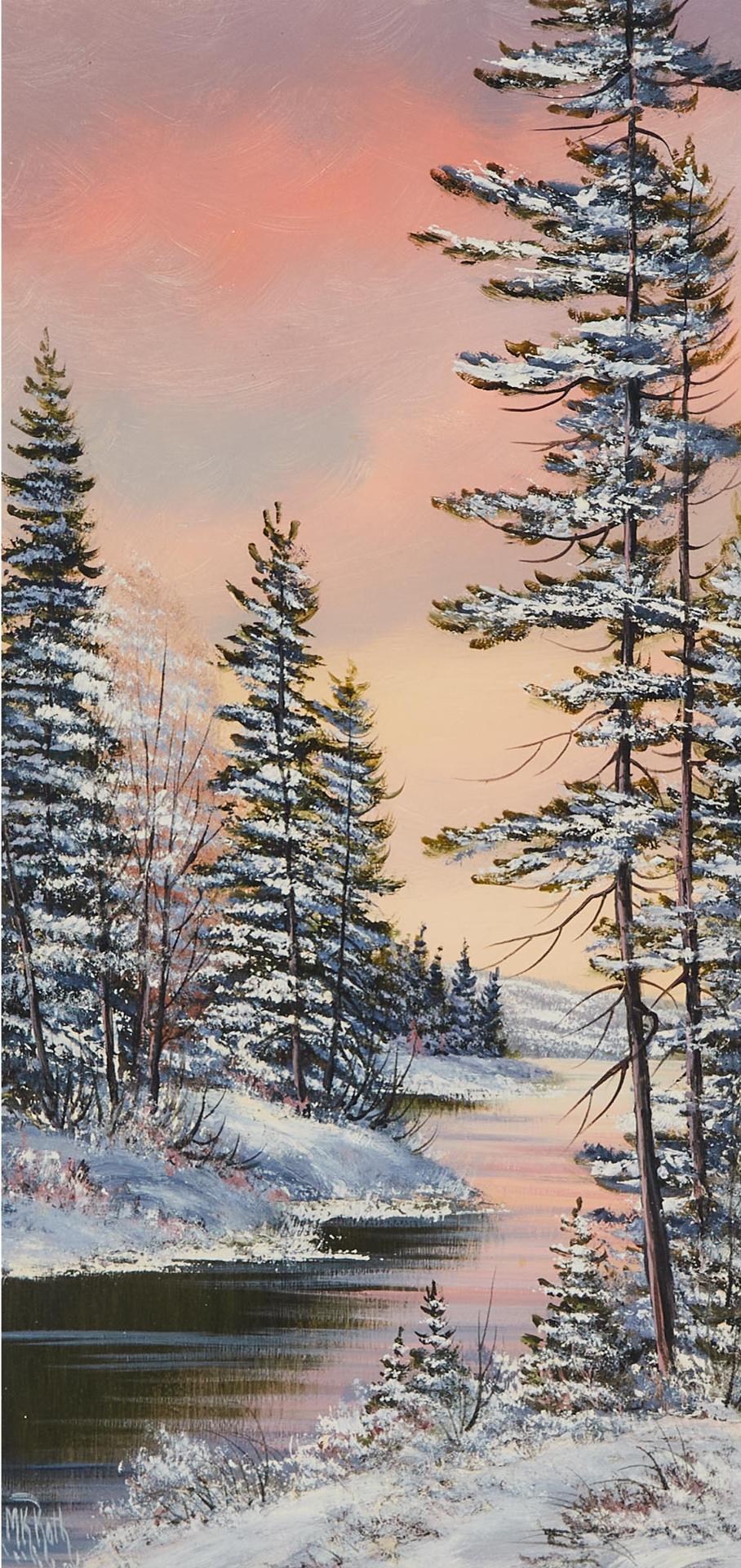 Michael K. Roth (1942) - Winter Sky