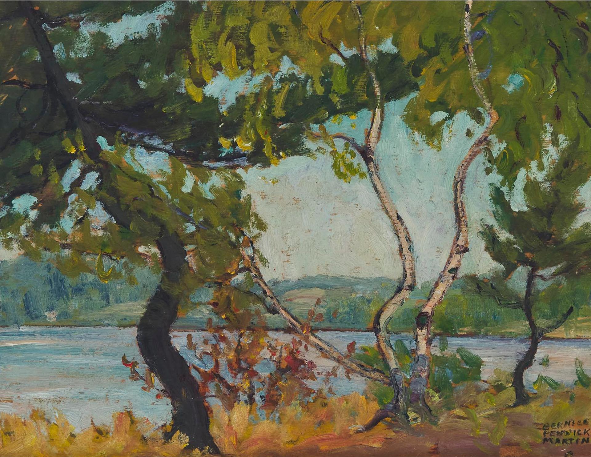 Bernice Fenwick Martin (1902-1999) - River Landscape