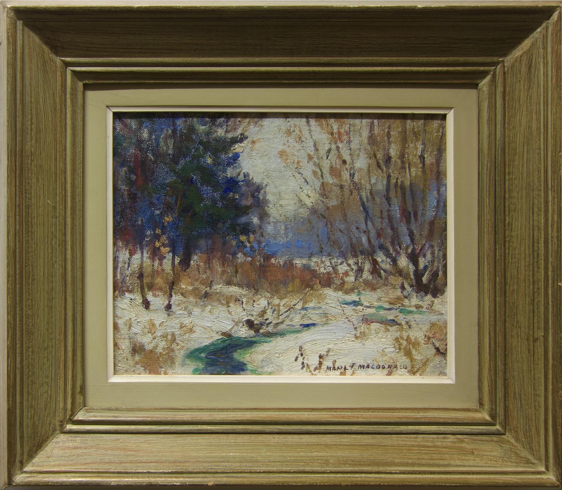 Manly Edward MacDonald (1889-1971) - Untitled (Winter Creek)