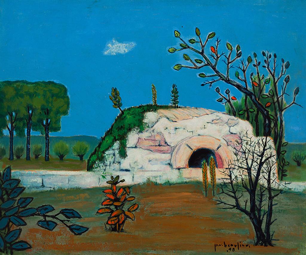 Paul Vanier Beaulieu (1910-1996) - Landscape with oven