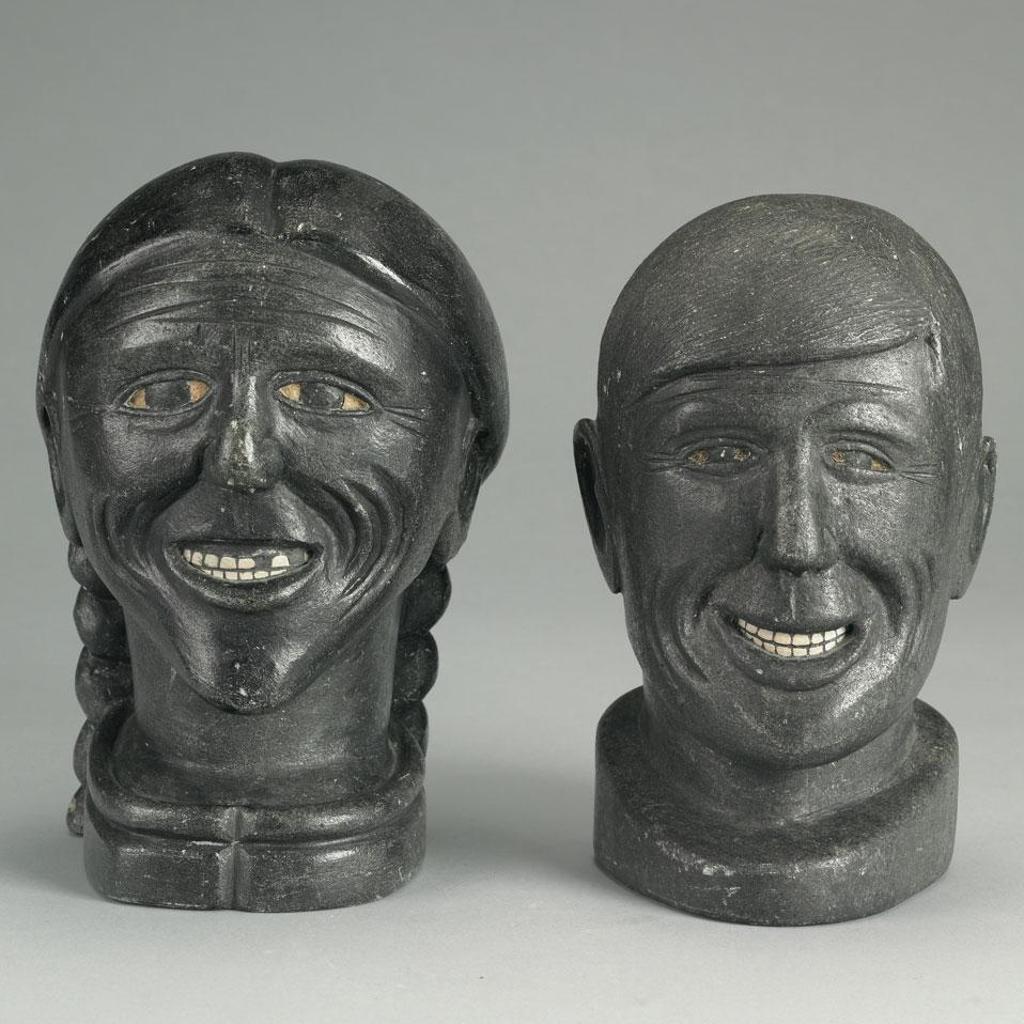 Tivi Paningajak (1917-1991) - Two Busts