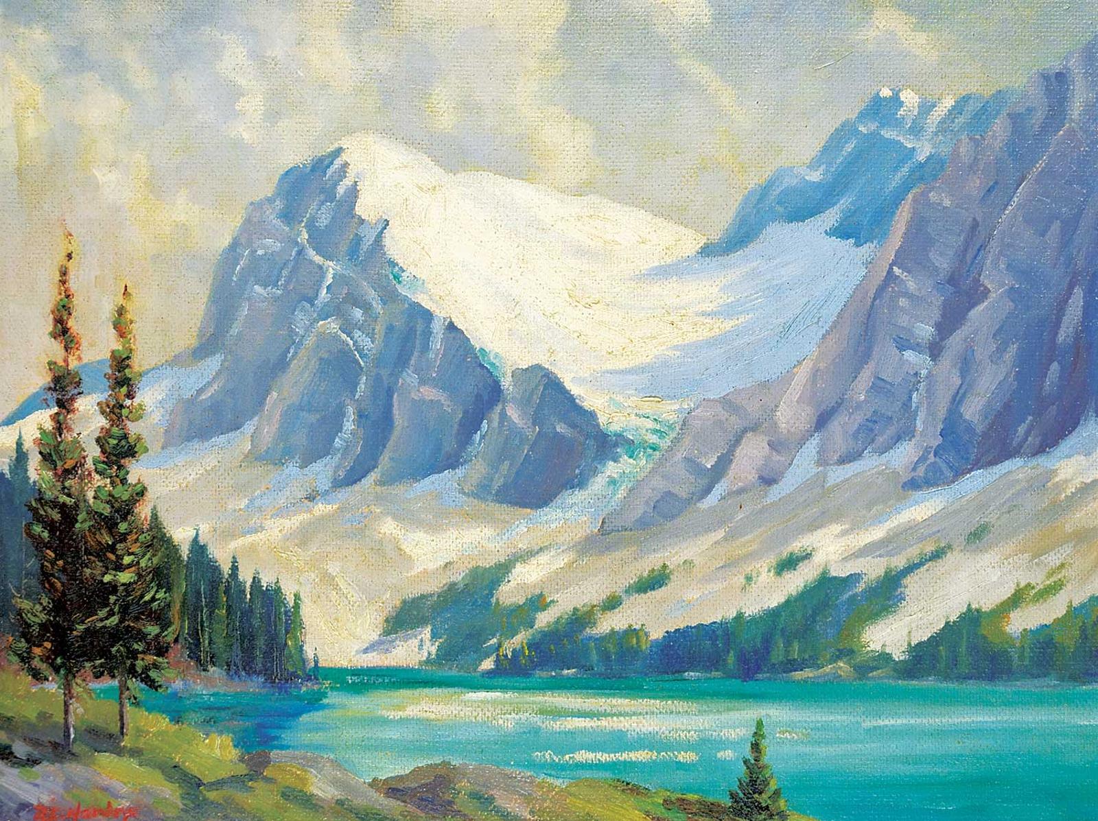 Reginald Llewellyn Harvey (1888-1963) - Bow Lake Glacier