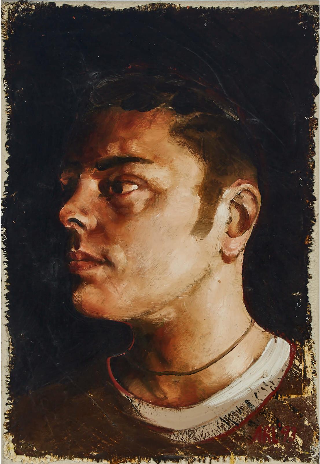 Attila Richard Lukacs (1962) - Portrait Of Lee Waters