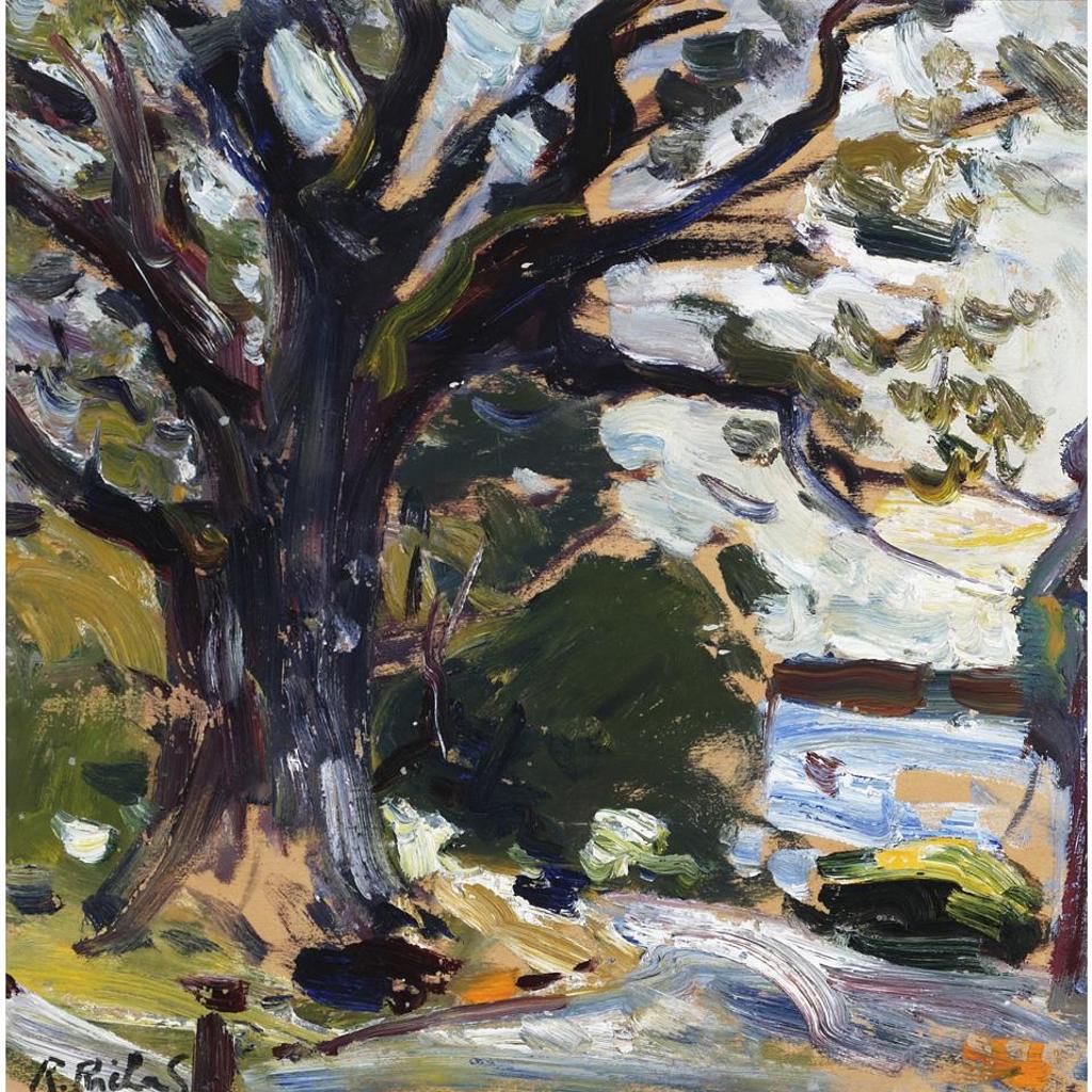 René Jean Richard (1895-1982) - Tree Along Country Path