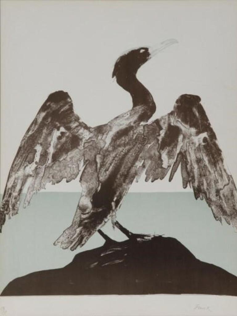 Elisabeth Frink (1930-1993) - The Cormorant, from Seabirds (1974) [Wiseman, 89]