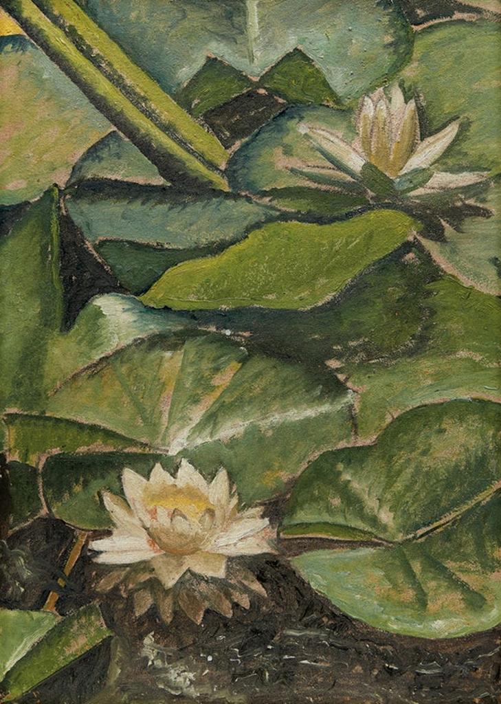 Paraskeva Plistik Clark (1898-1986) - Lily Pads