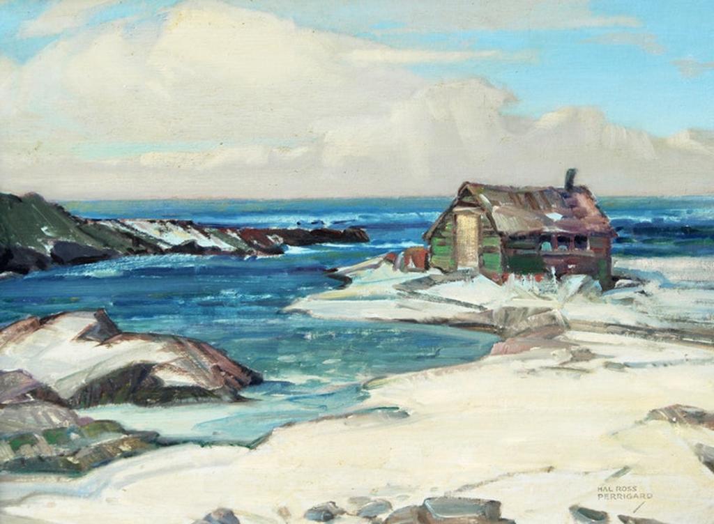Hal Ross Perrigard (1891-1960) - Winter by the Sea