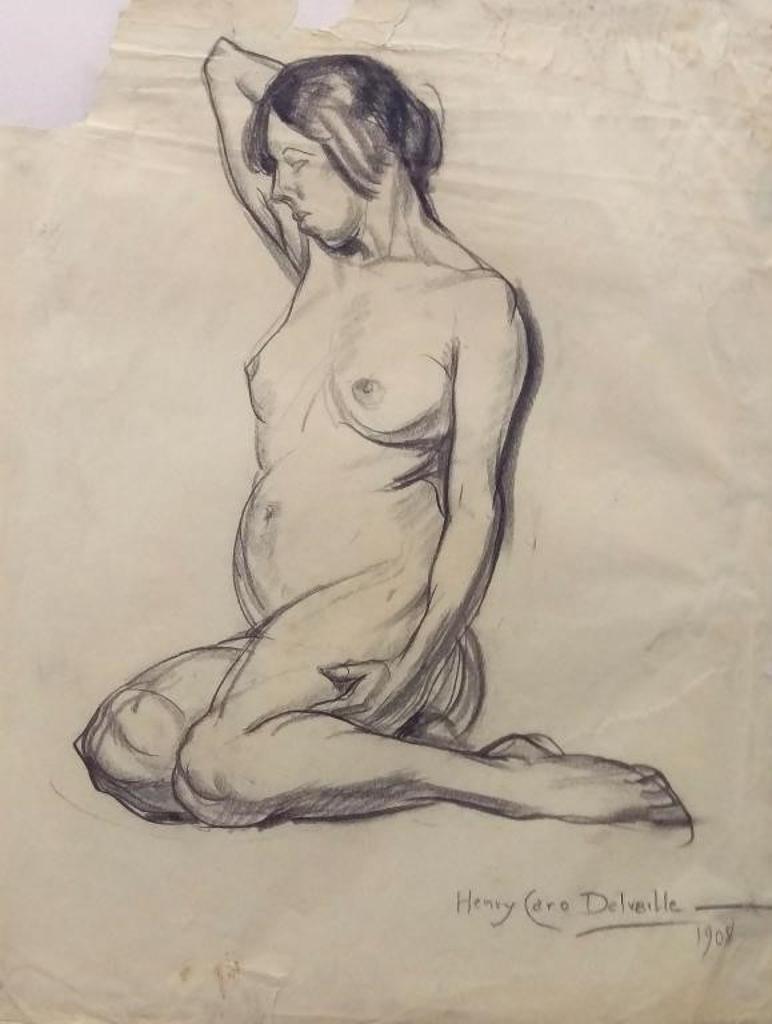 Henry Caro-Delvaille (1876-1928) - Nude, 1908