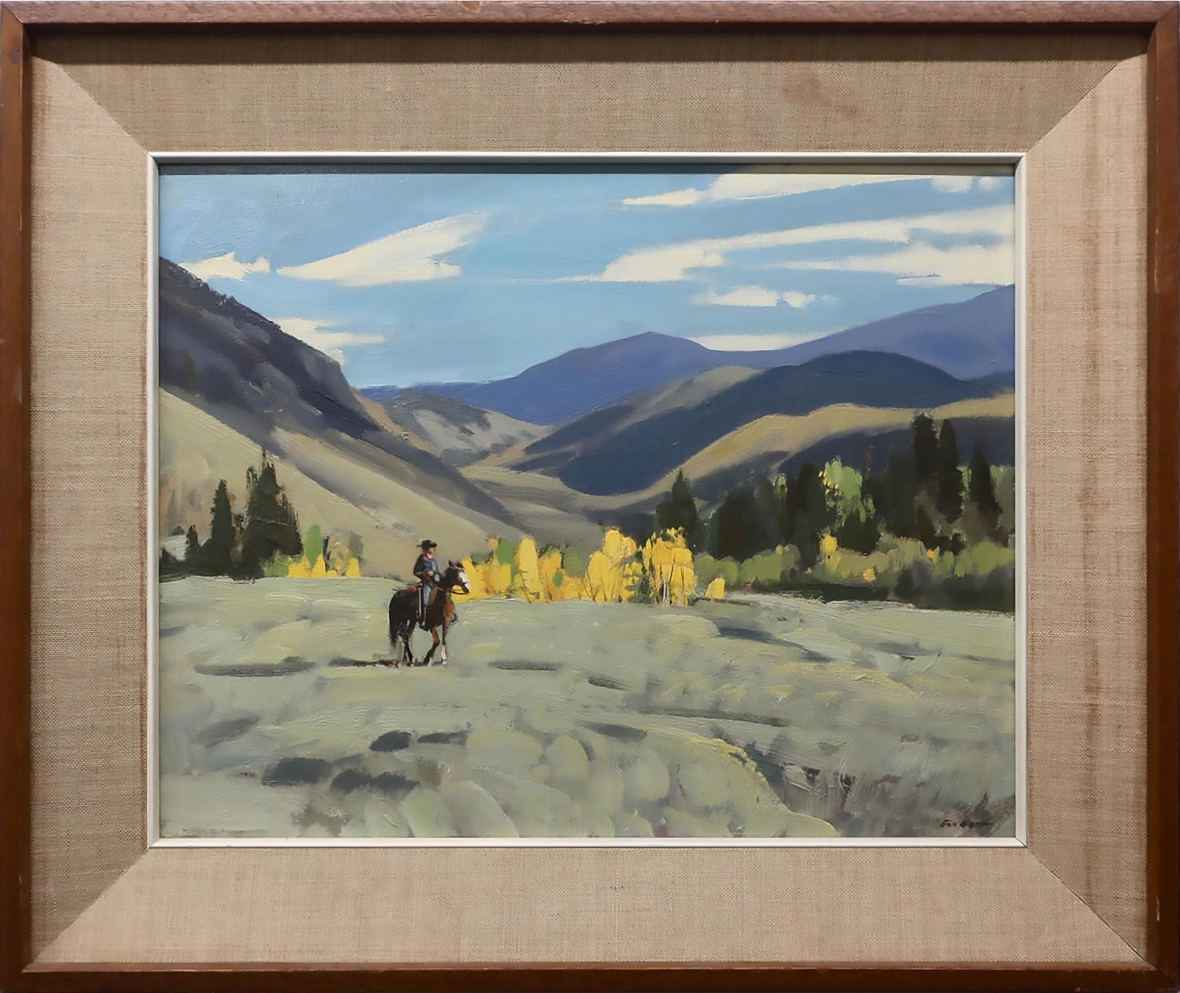 Peter Maxwell Ewart (1918-2001) - Approaching Big Bar Creek