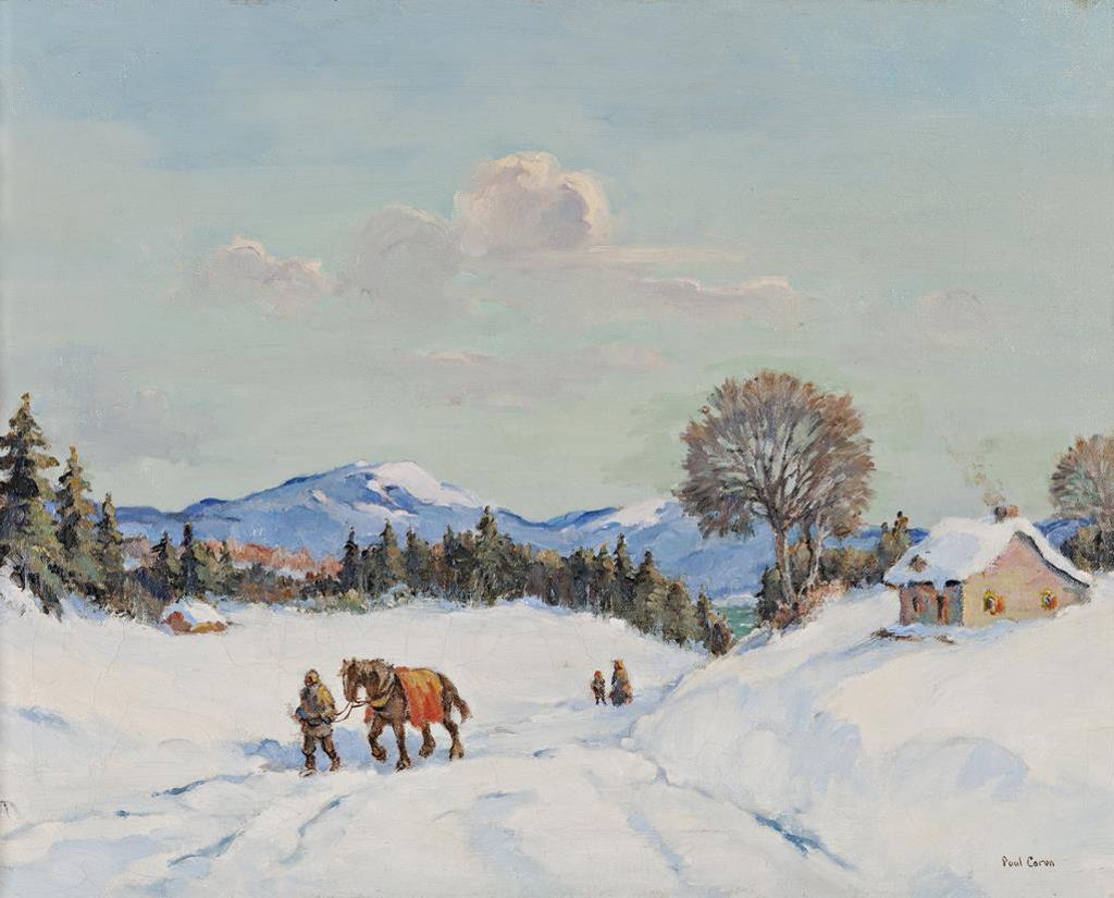 Paul Archibald Octave Caron (1874-1941) - Road to St. Jovite