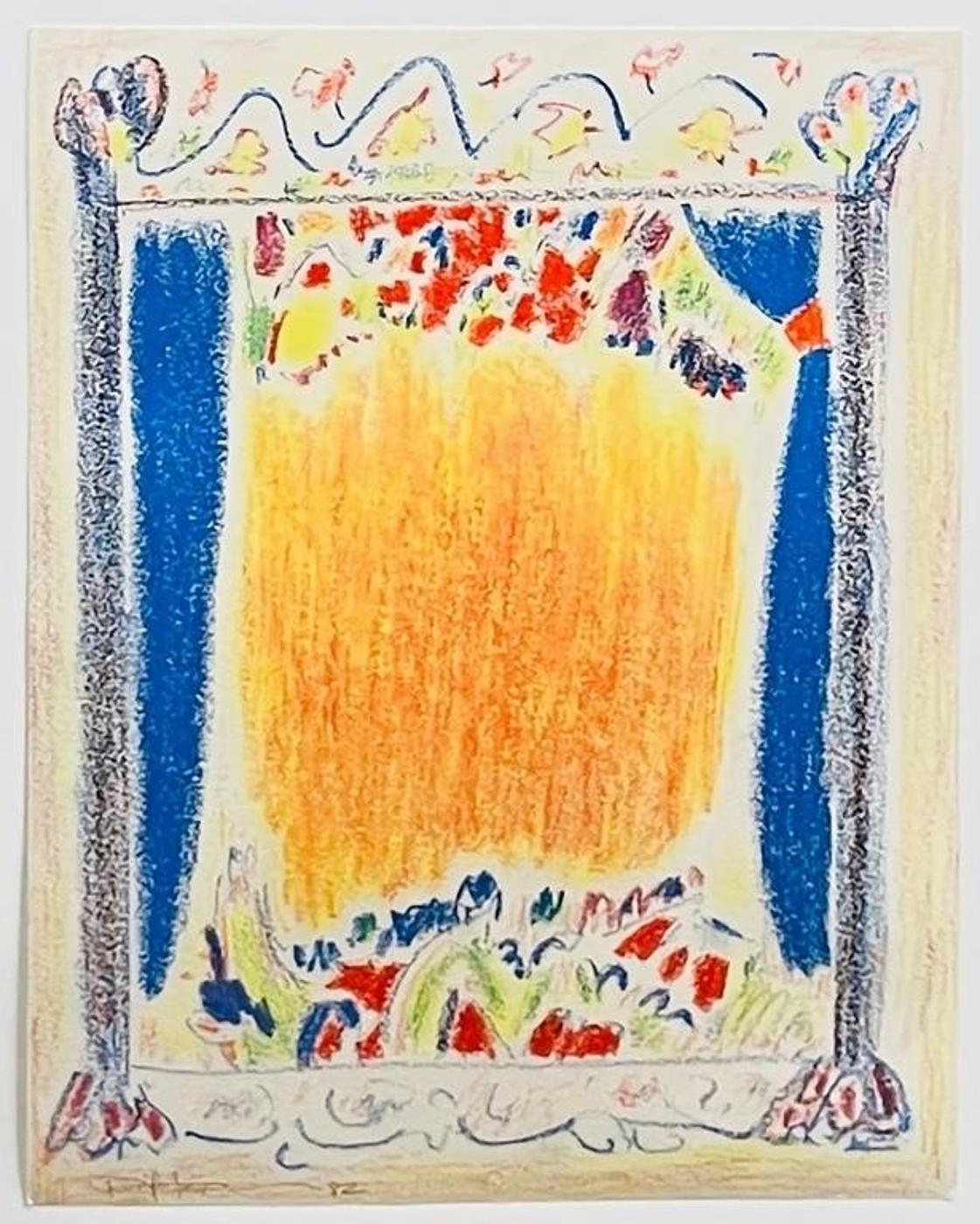 Paul Alexander Fournier (1939) - pastel on paper