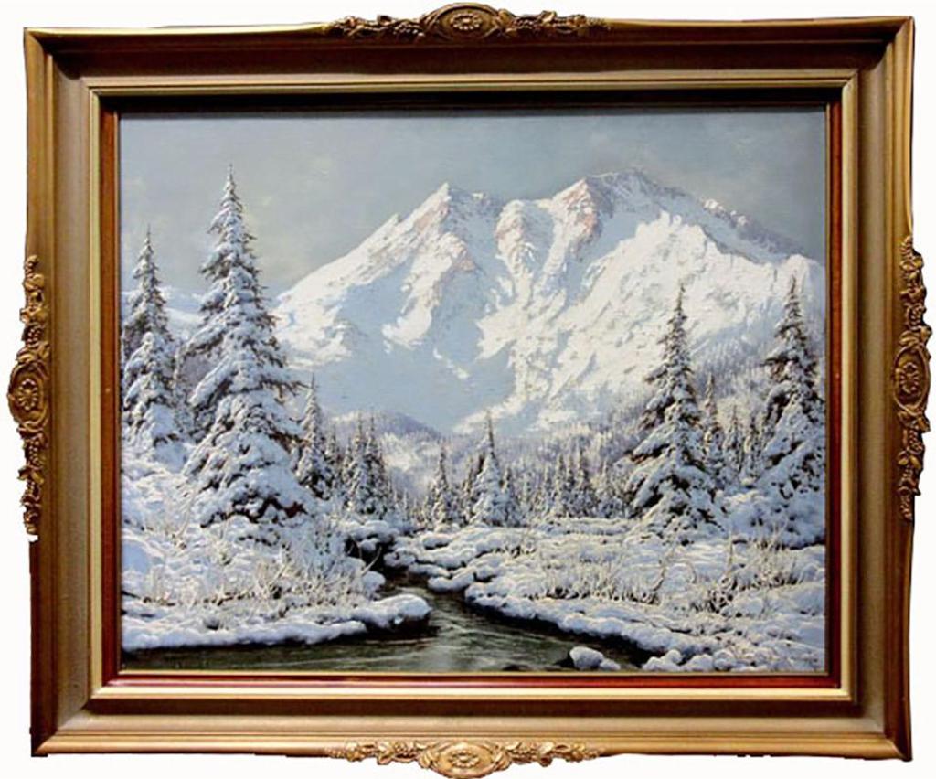 Laszlo Neogrady (1896-1962) - Untitled (Alpine Winter)
