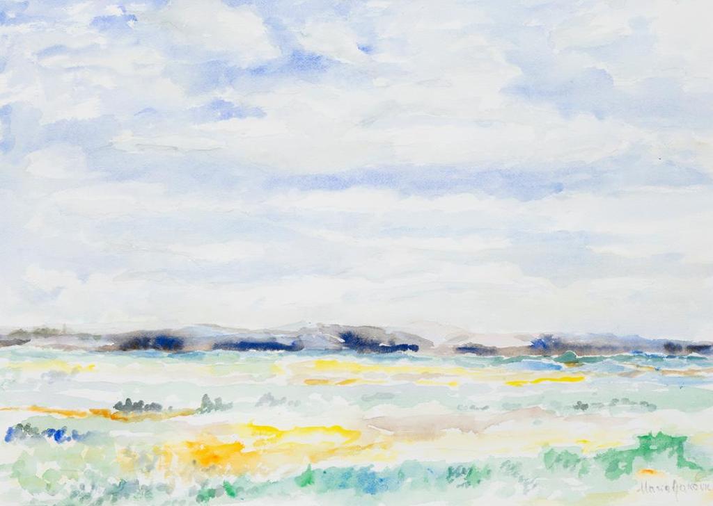 Maria Gakovic (1913-1999) - Saskatchewan Landscape