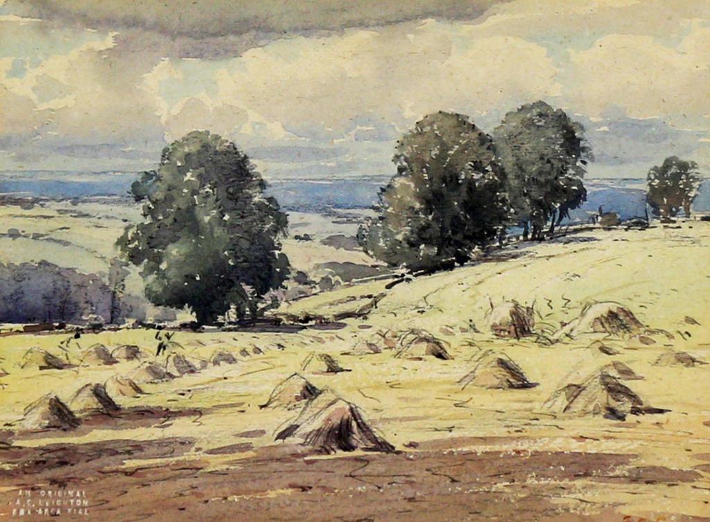 Alfred Crocker Leighton (1901-1965) - Harvest Time