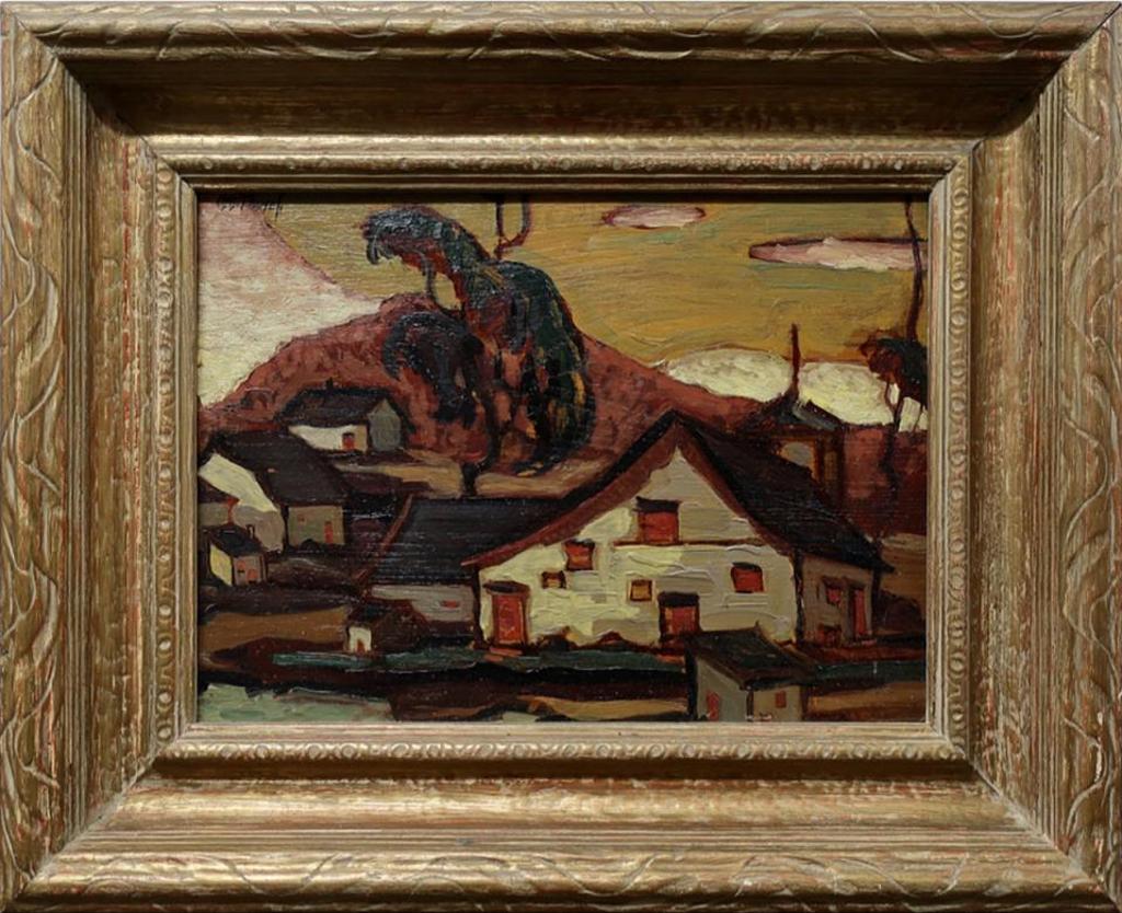 Charles Fainmel (1904-1968) - Untitled (Houses)