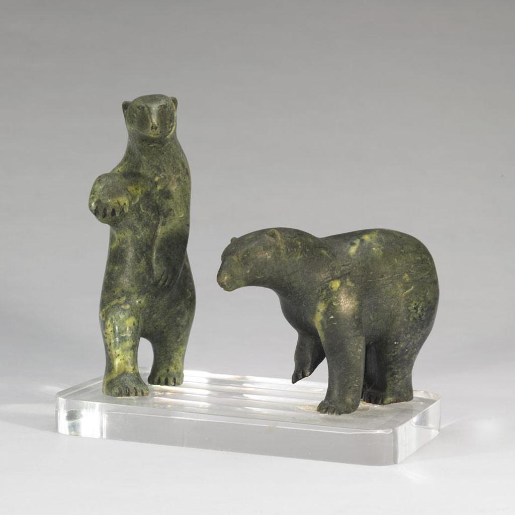 Mannumi Shaqu (1917-2000) - Two Polar Bears