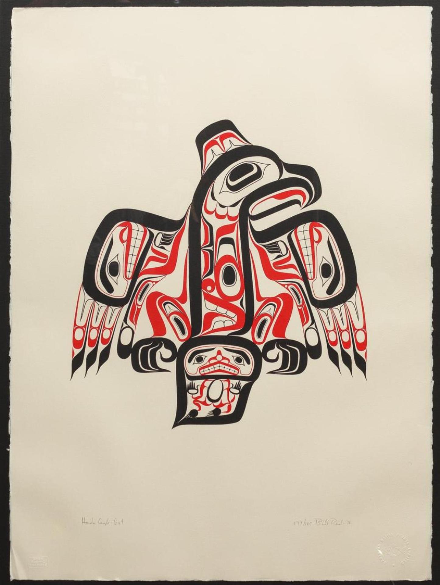 Bill (William) Ronald Reid (1920-1998) - Haida Eagle - Gut
