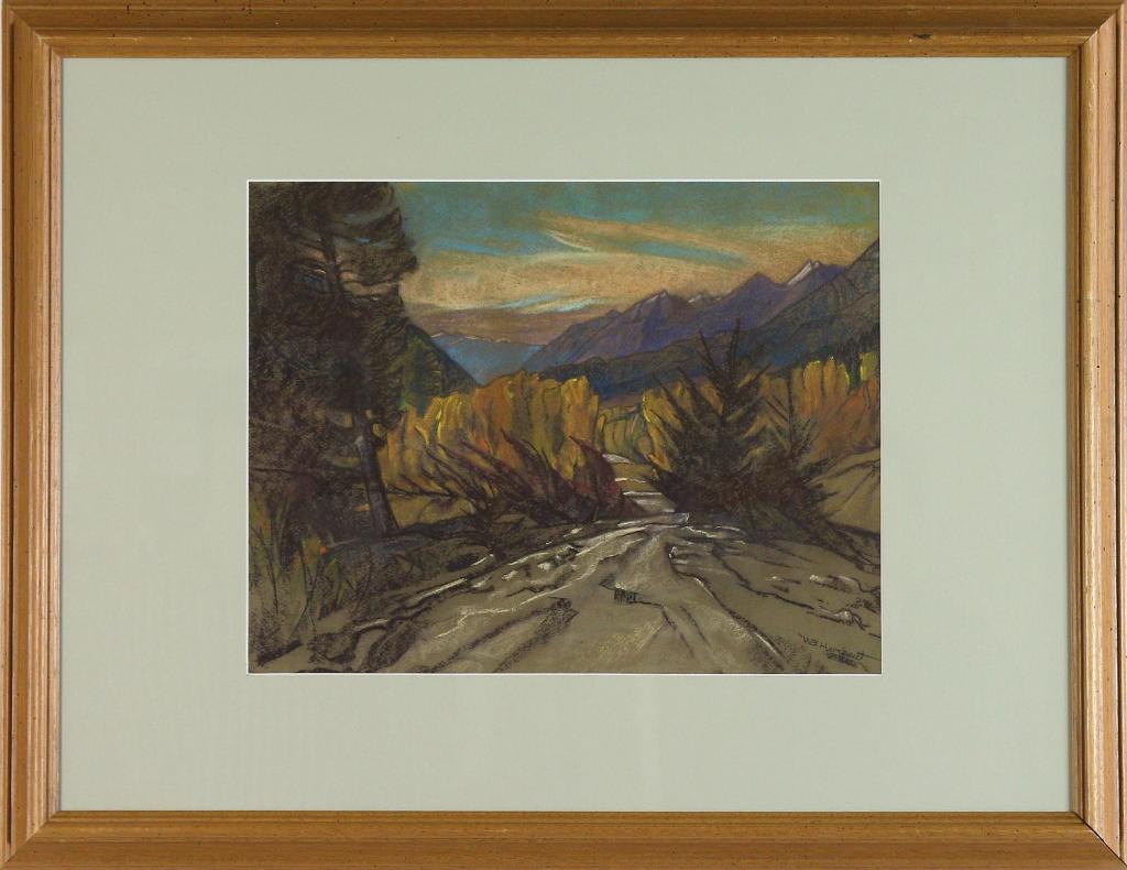 William Beverley Herbert (1916-2002) - Mountain Landscape, Autumn