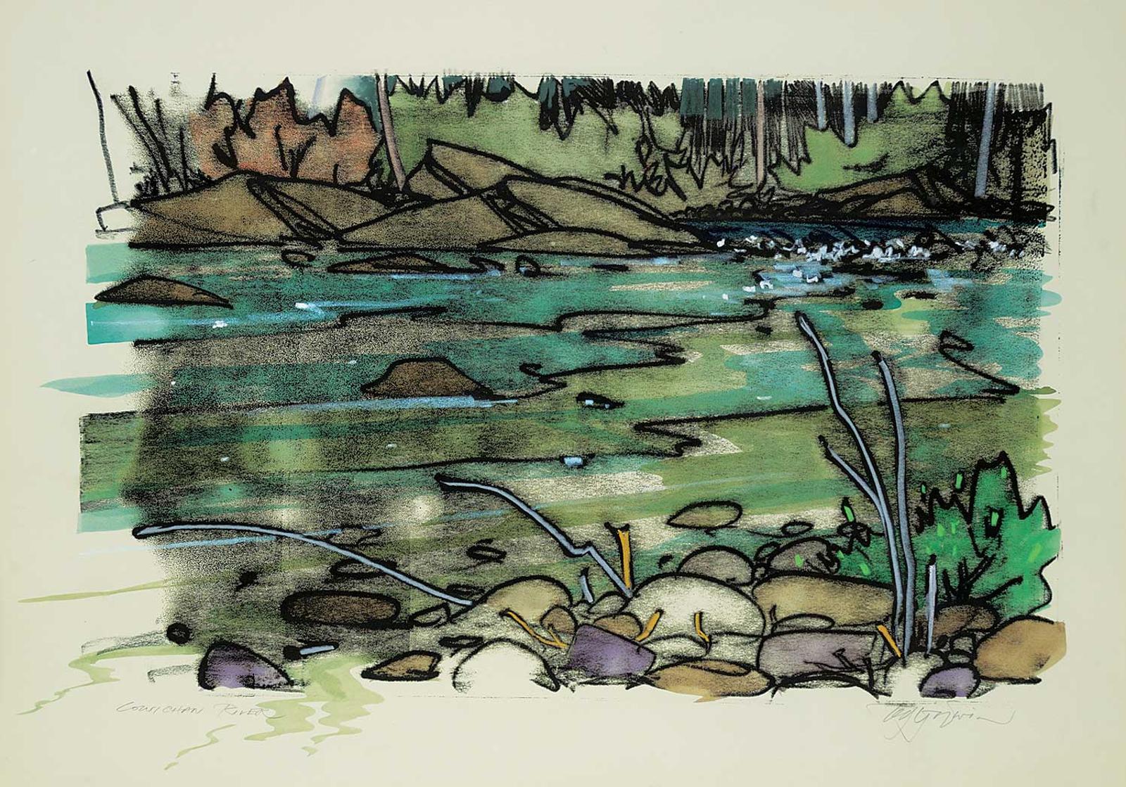 Edward William (Ted) Godwin (1933-2013) - Cowichan River