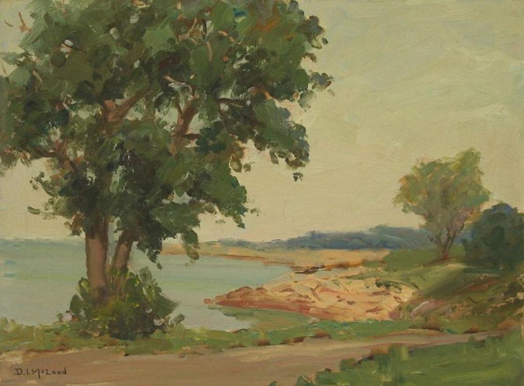D. I. Mcleod (1886-1967) - Riverside in Summer,