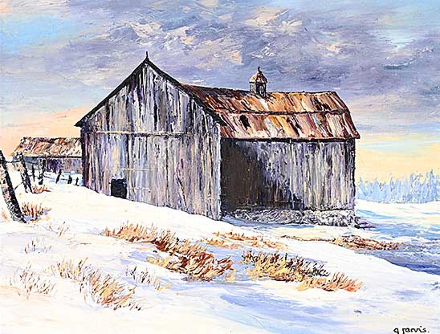 Georgia Jarvis (1944-1990) - The Old Barn