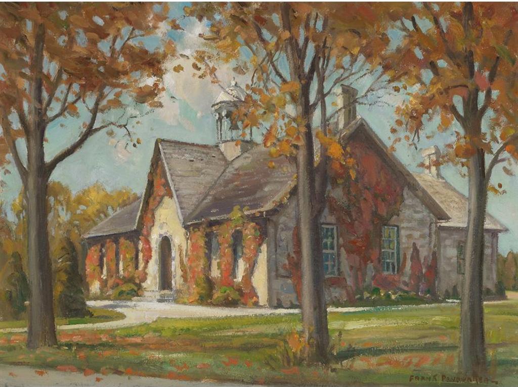 Frank Shirley Panabaker (1904-1992) - Rockwood Schoolhouse, Autumn