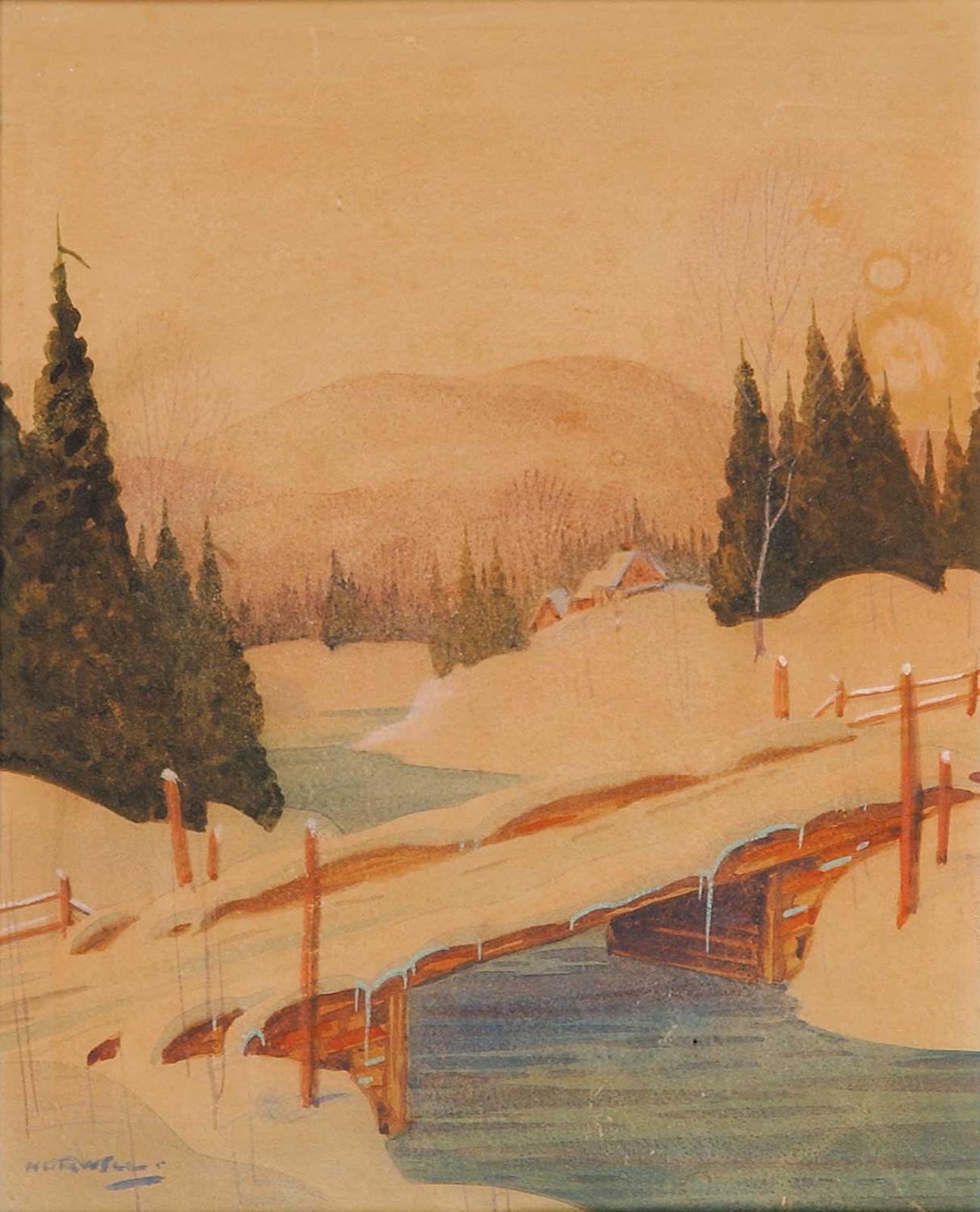 Graham Norble Norwell (1901-1967) - Untitled - Winter's Eve
