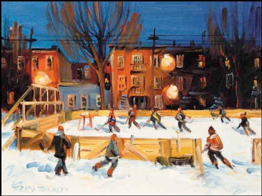 Terry Tomalty (1935) - Rink de Gaspé St.