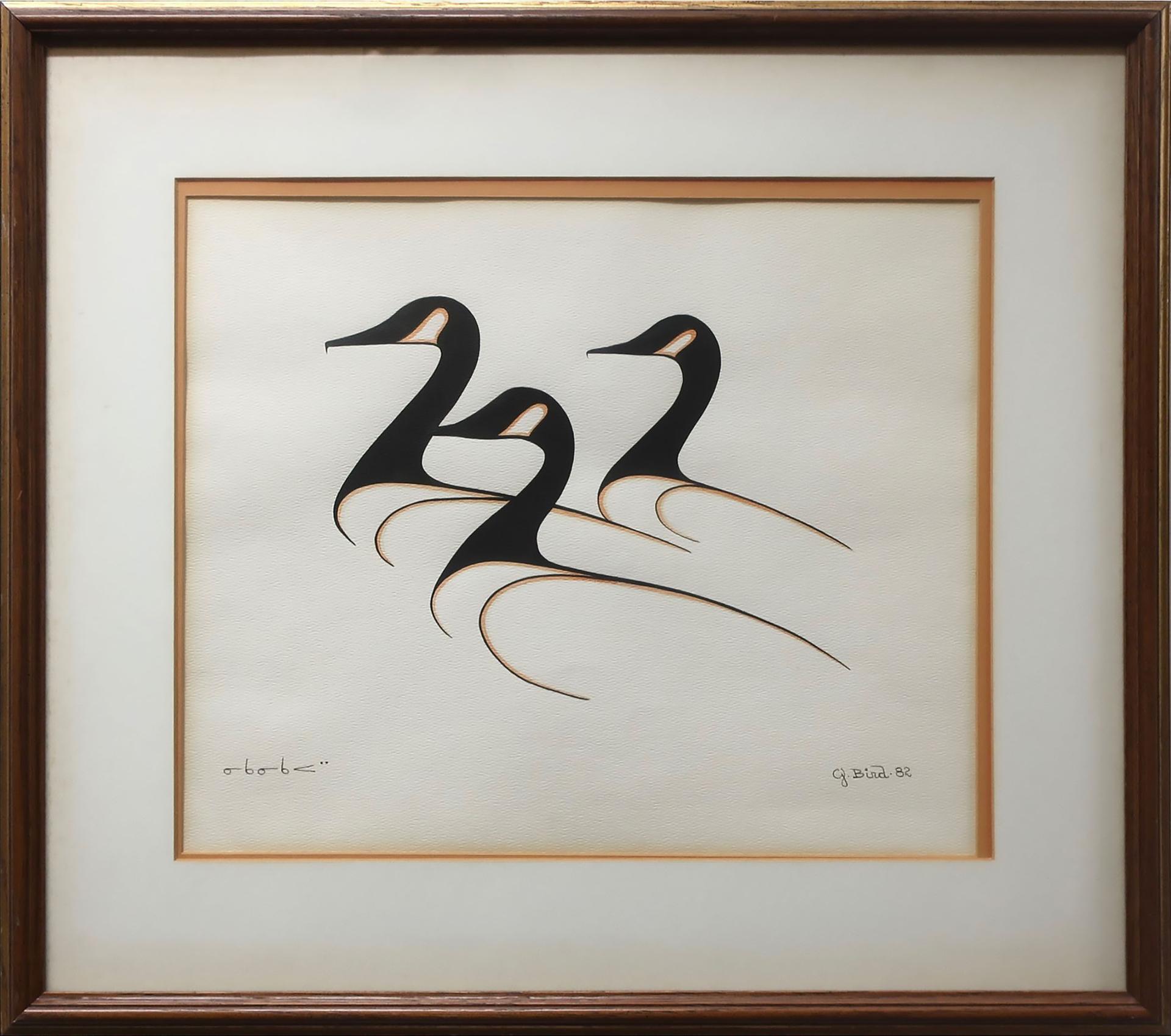 G. Bird - Untitled (Three Geese)
