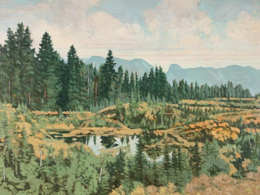 Stafford Donald Plant (1914-2000) - Treed Landscape