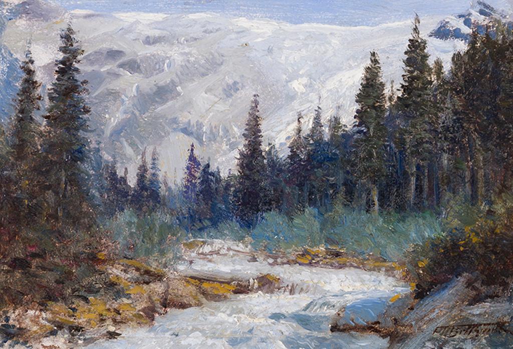 Frederic Martlett Bell-Smith (1846-1923) - The Great Glacier of the Selkirks, BC