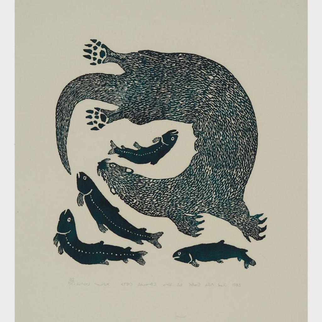 Abraham Niaquq Irquq (1930) - Otter Fishing