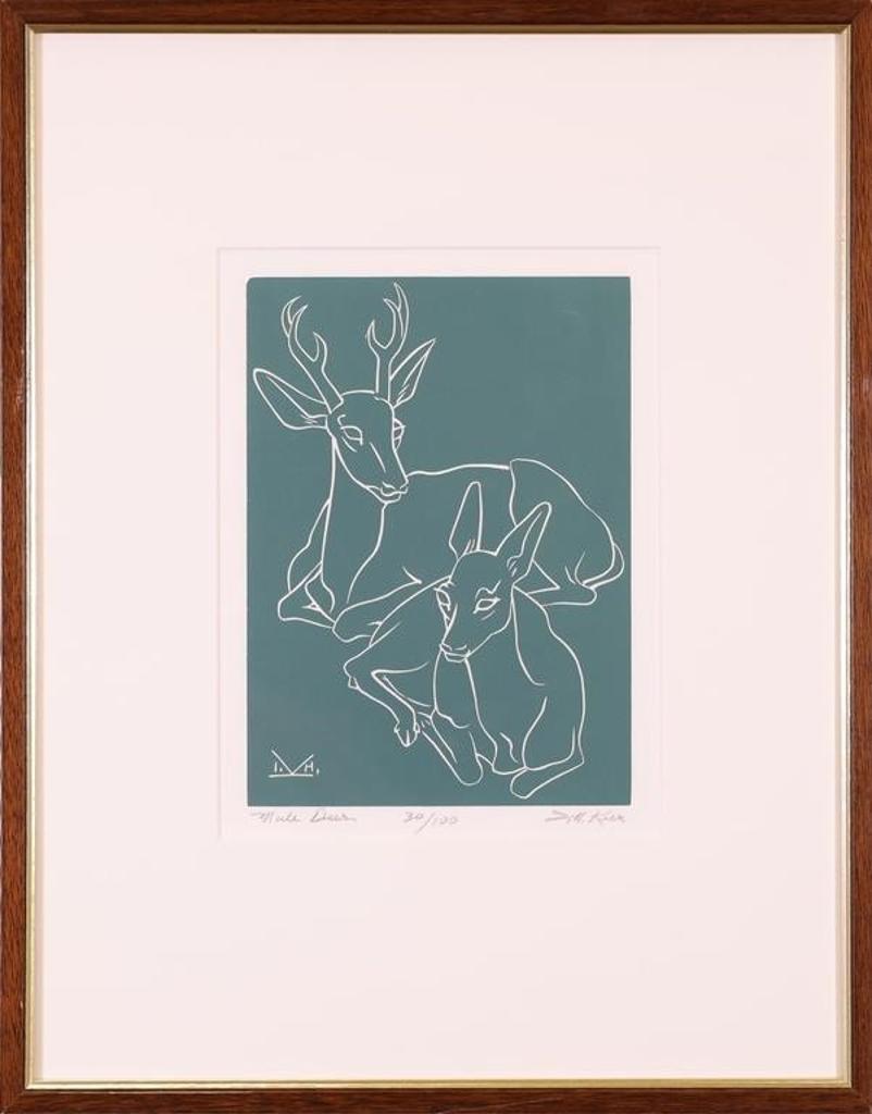 Illingworth Holey (Buck) Kerr (1905-1989) - Mule Deer; ed. #30/100