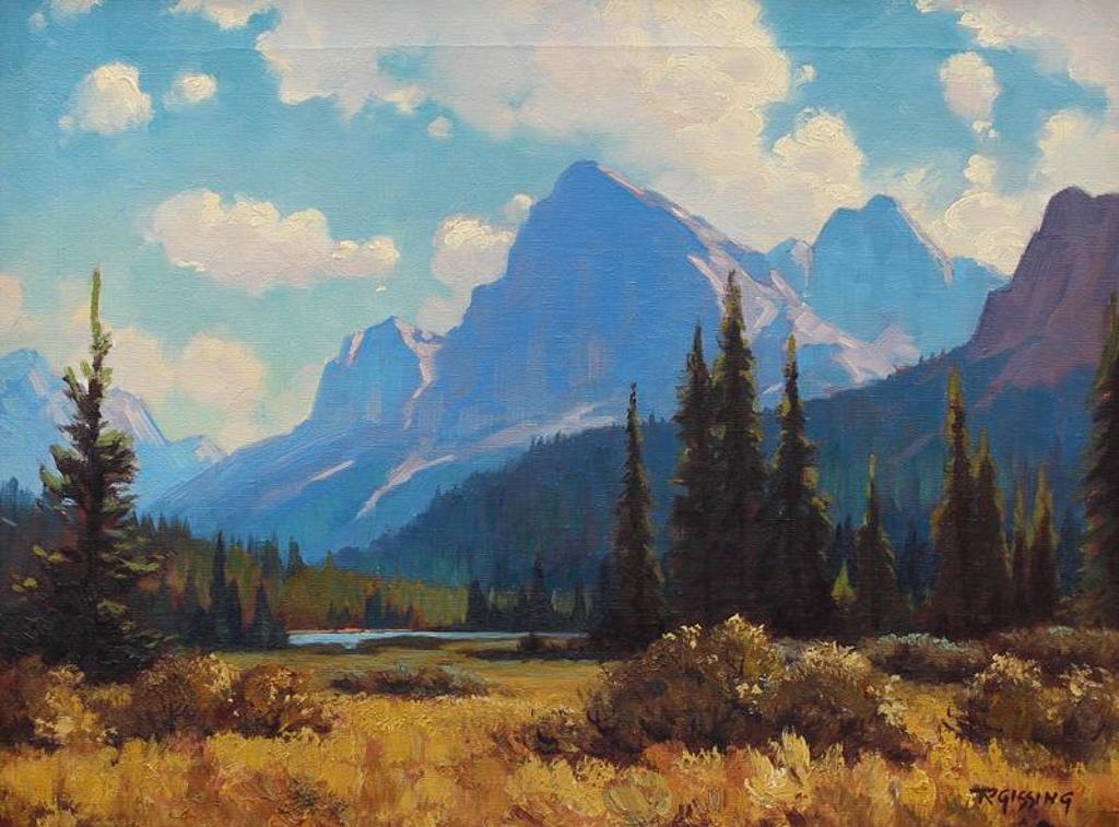 Roland Gissing (1895-1967) - Summer In The Rockies; 1948