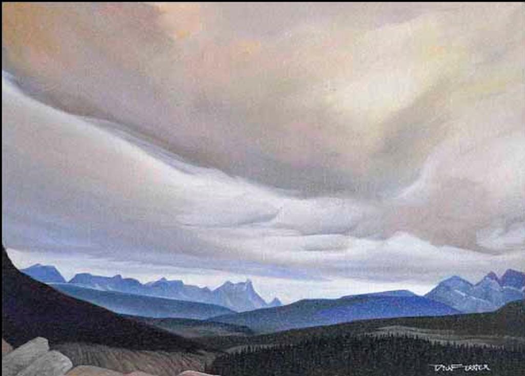 Richard (Dick) Ferrier (1929-2002) - Rocky Mountains (01588/2013-2558)