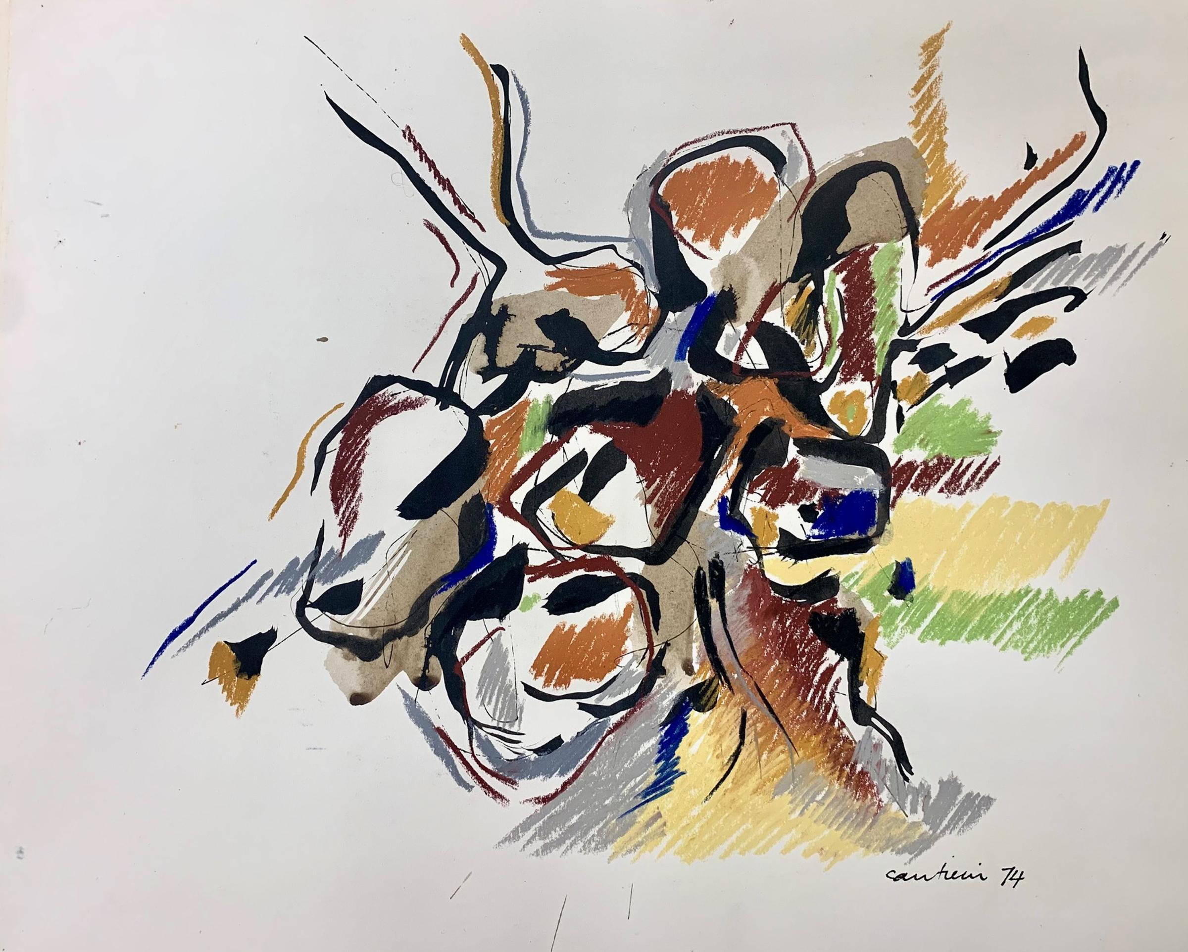 Graham Cantieni (1942) - Sans titre  / Untitled, 1974