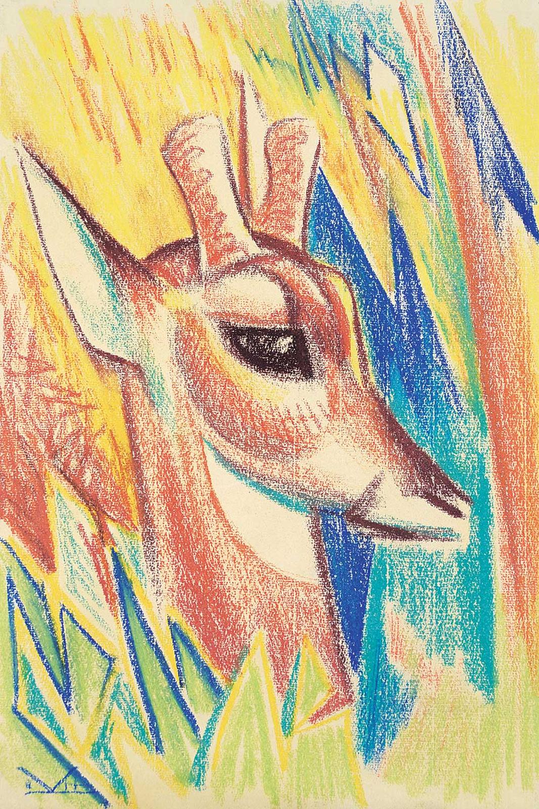 Illingworth Holey (Buck) Kerr (1905-1989) - Untitled - Antelope