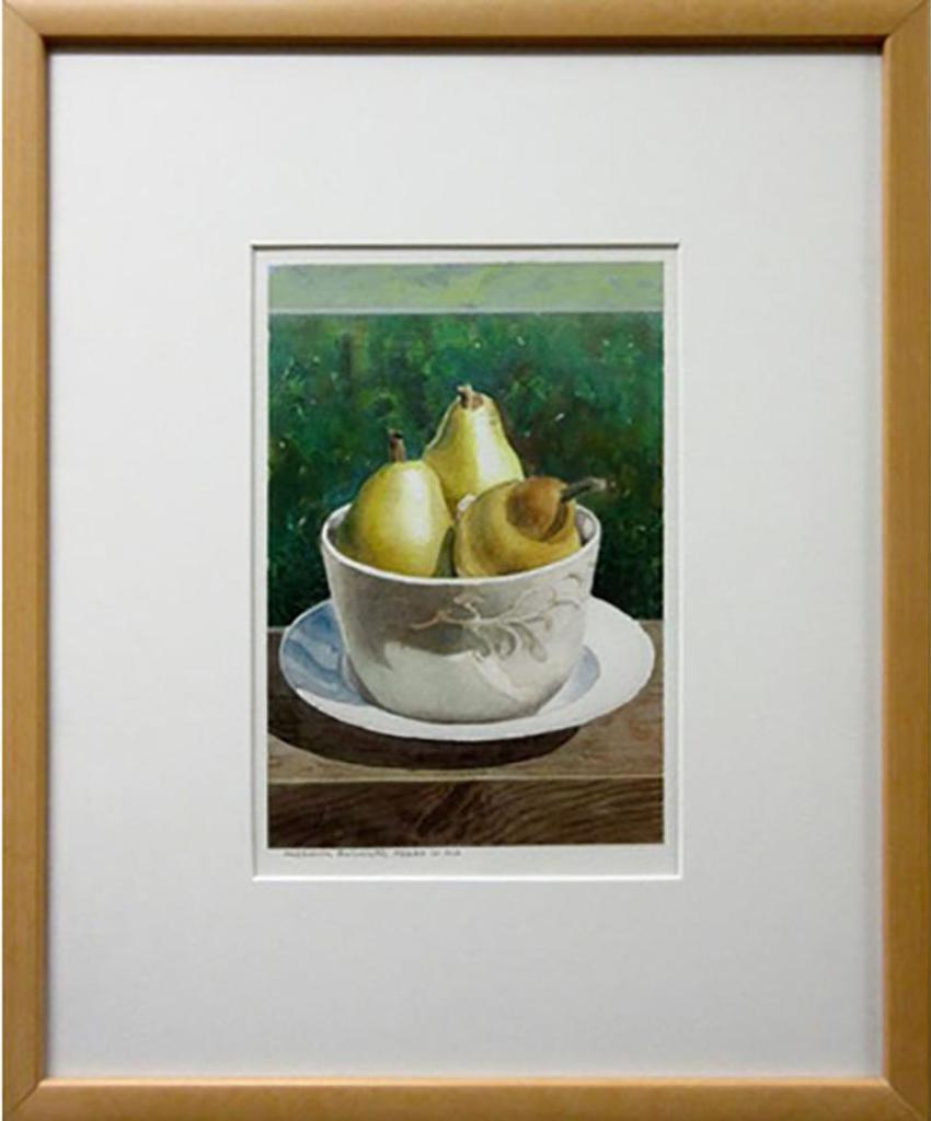 William Goodridge Roberts (1921-2001) - Pears In Old