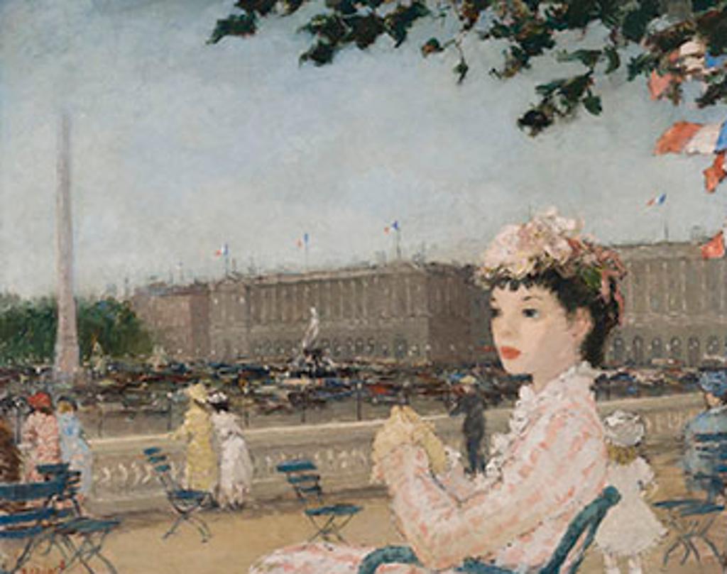 Dietz Edzard (1893-1963) - Place de la Concorde, Paris