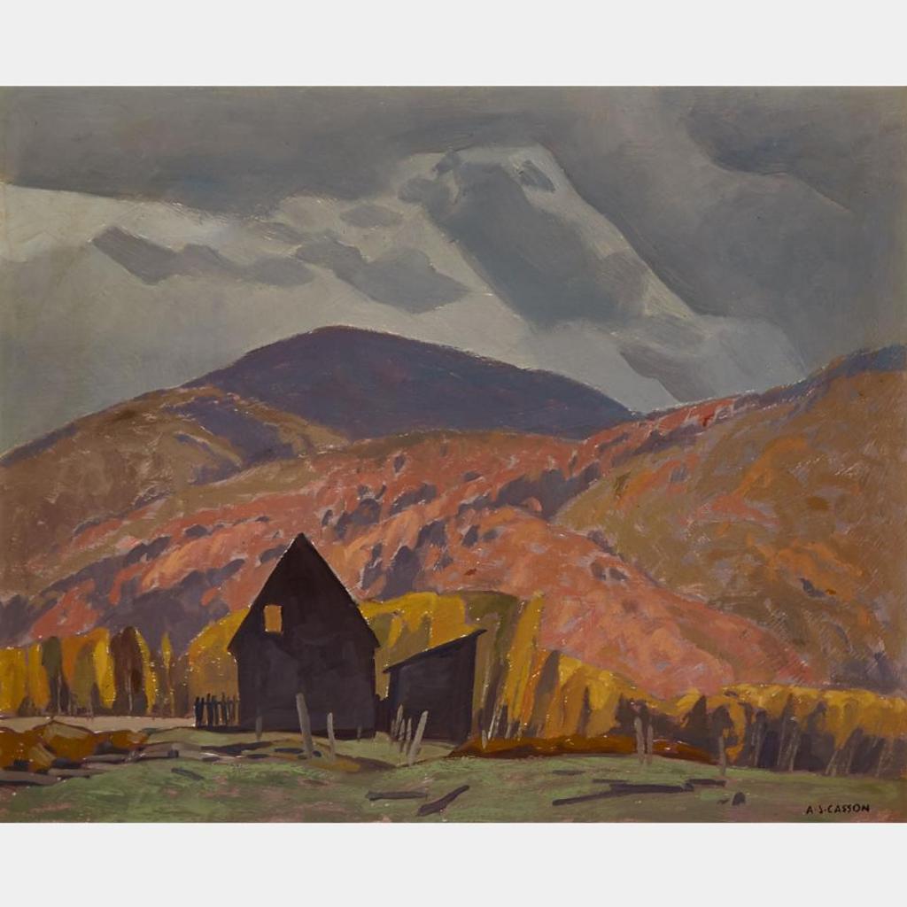 Alfred Joseph (A.J.) Casson (1898-1992) - Abandoned Farm - Halfway Lake, 1958