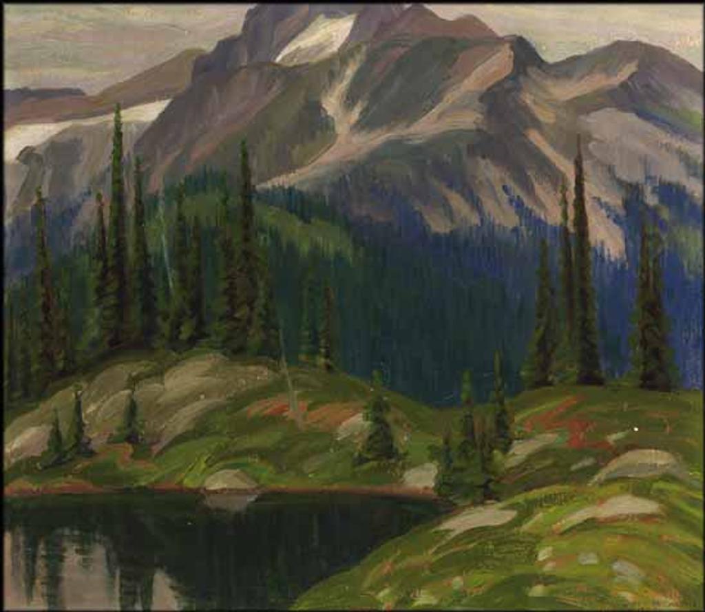 Doris Jean McCarthy (1910-2010) - Gordon Glacier & Mt. Harry from Mt. Revelstoke
