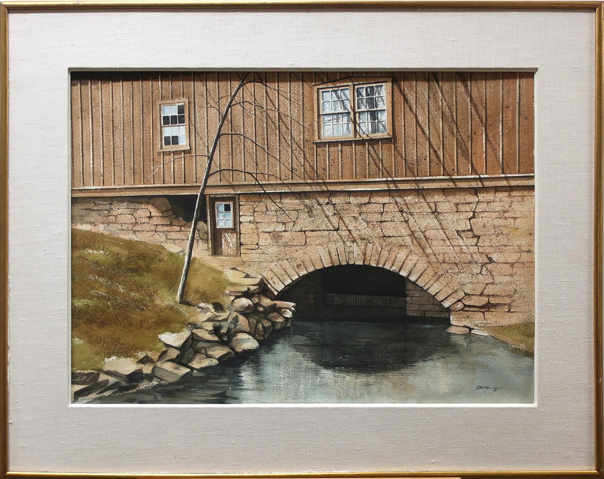 Kenneth (Ken) Edison Danby (1940-2007) - Untitled (An Old Mill)