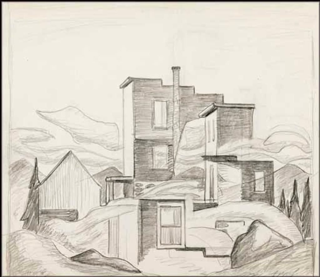 Lawren Stewart Harris (1885-1970) - Laurentian House, New Hampshire