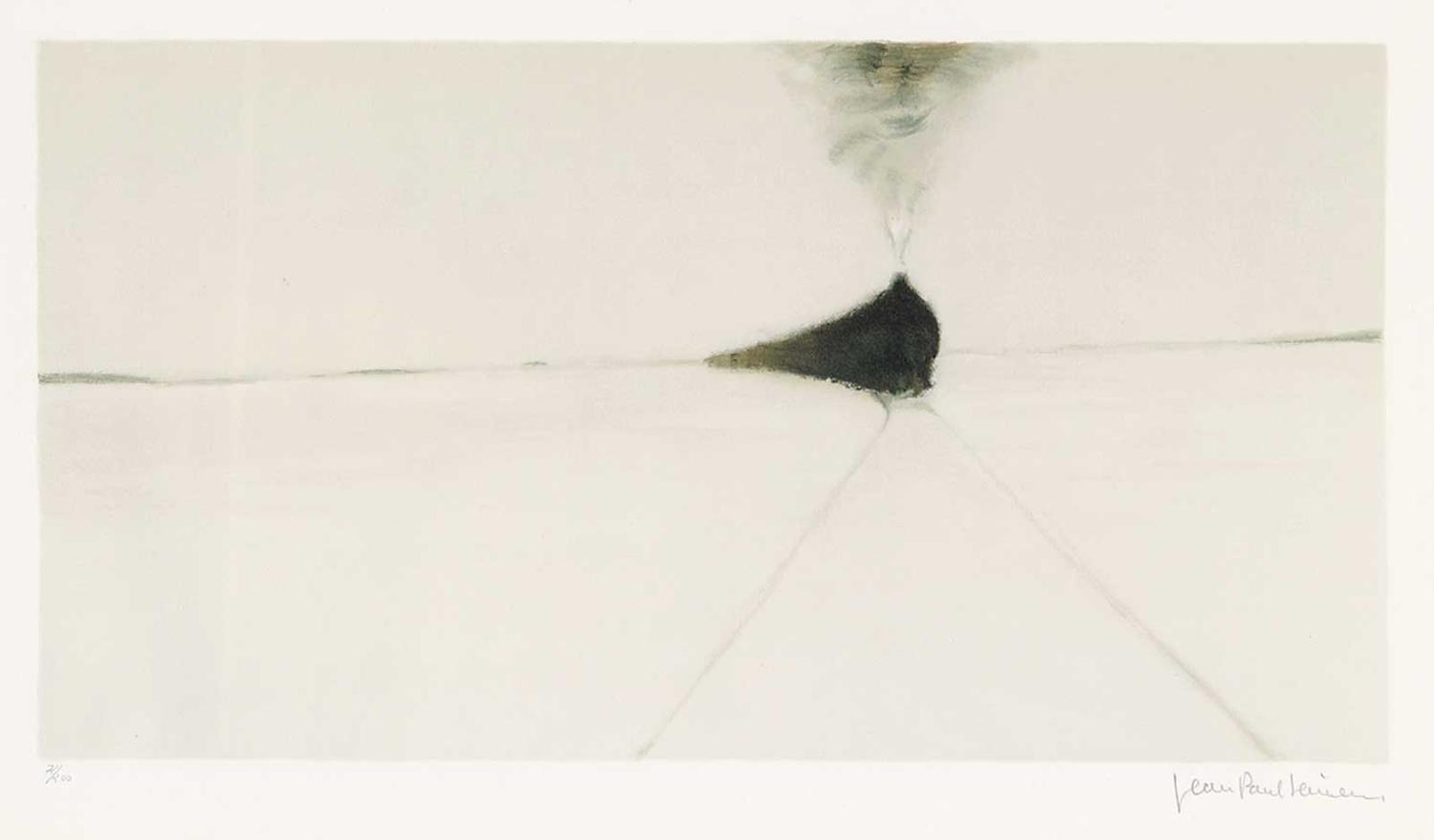 Jean Paul Lemieux (1904-1990) - Untitled - Train in Snow  #71/200