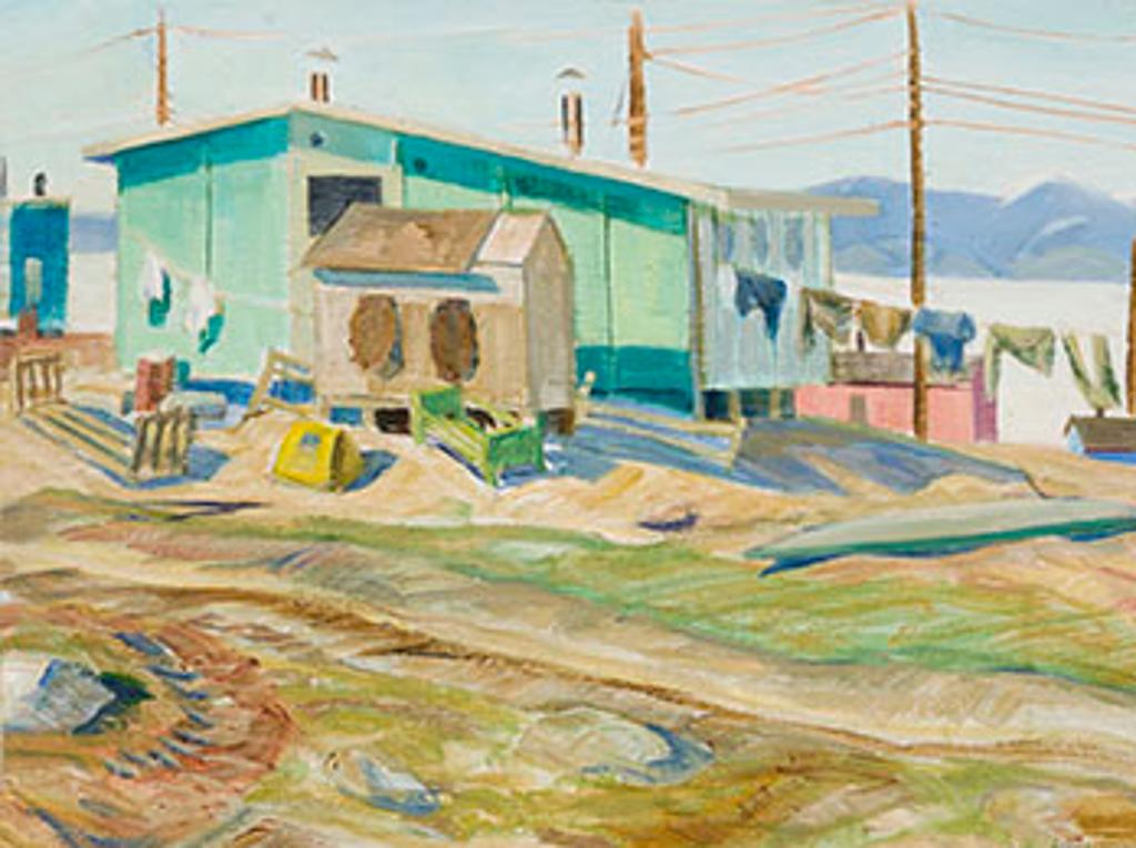Doris Jean McCarthy (1910-2010) - Village of Pond Inlet, NWT (on Baffin Island)